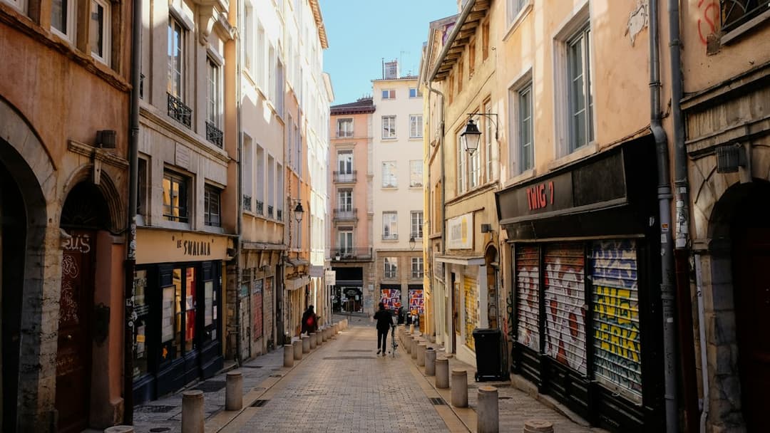 Une rue de Lyon